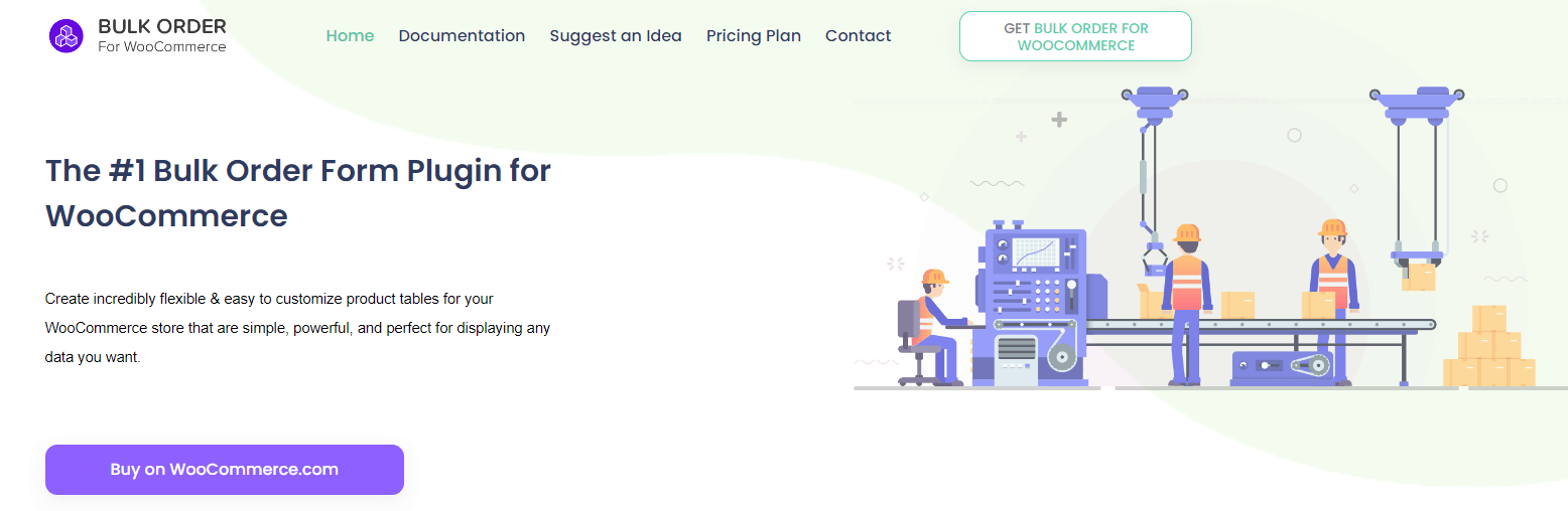 Bulk Order Form for WooCommerce